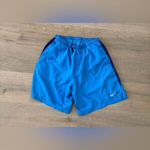 Nike Dri-FIT Bright Blue Shorts